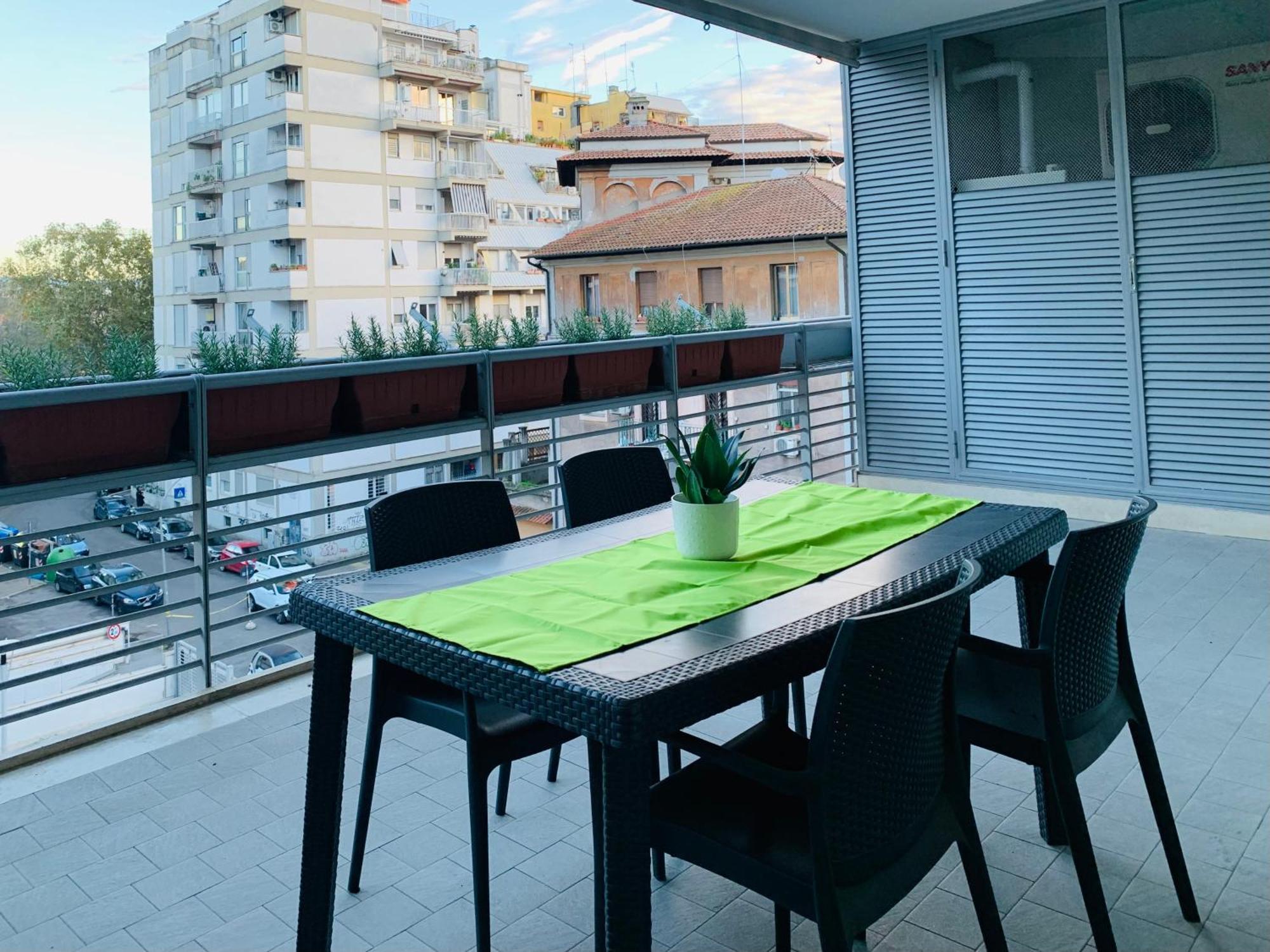 Portamiportese Trastevere Terrace Lägenhet *